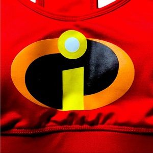 Her Universe Disney Pixar Incredibles 2 Womens Racerback Sports Bra